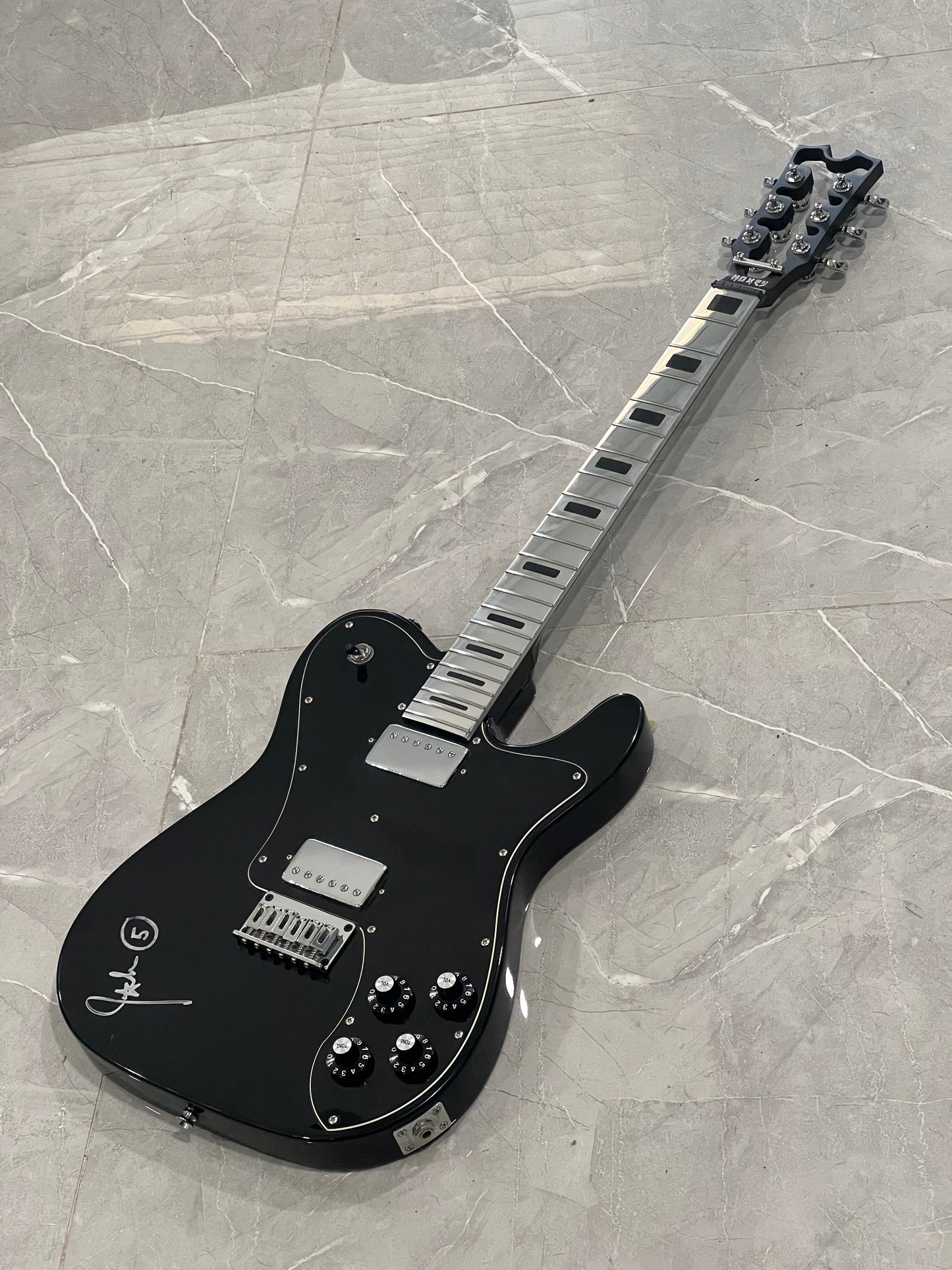 *NEW* Aluminum 24.75" Scale Conversion Neck w/ 12" Fretboard Radius