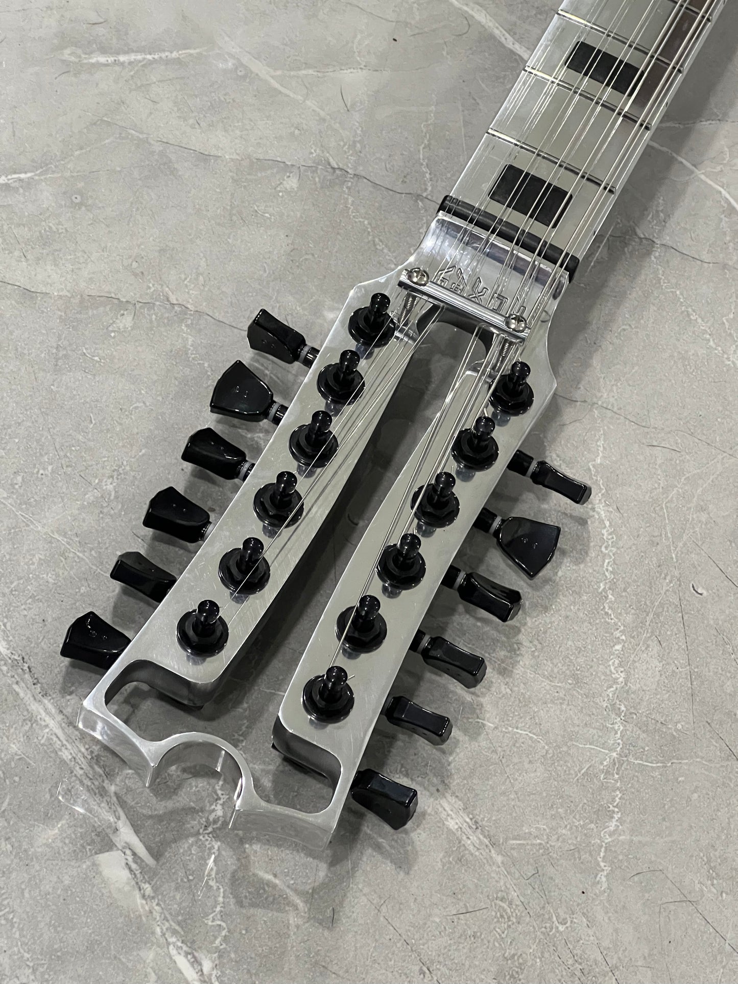 *NEW* Aluminum 12-String Conversion Neck w/ 12" Fretboard Radius