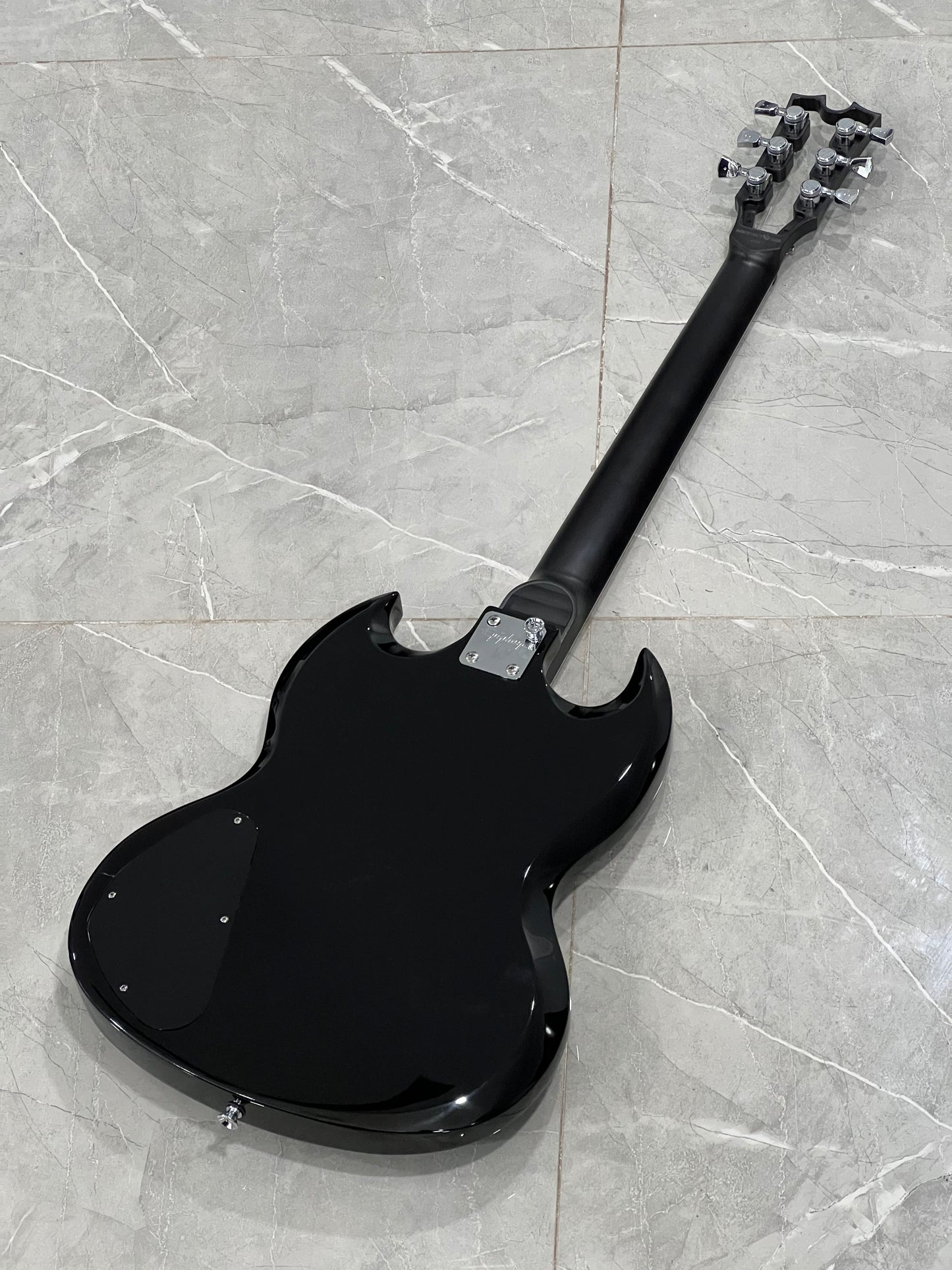 IN STOCK: Epiphone SG w/Hoxey Aluminum Neck - EBONY