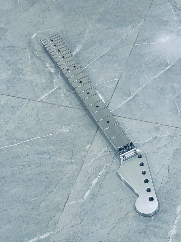 Aluminum Stratocaster® Replacement Neck w/ 12-16" Fretboard Radius