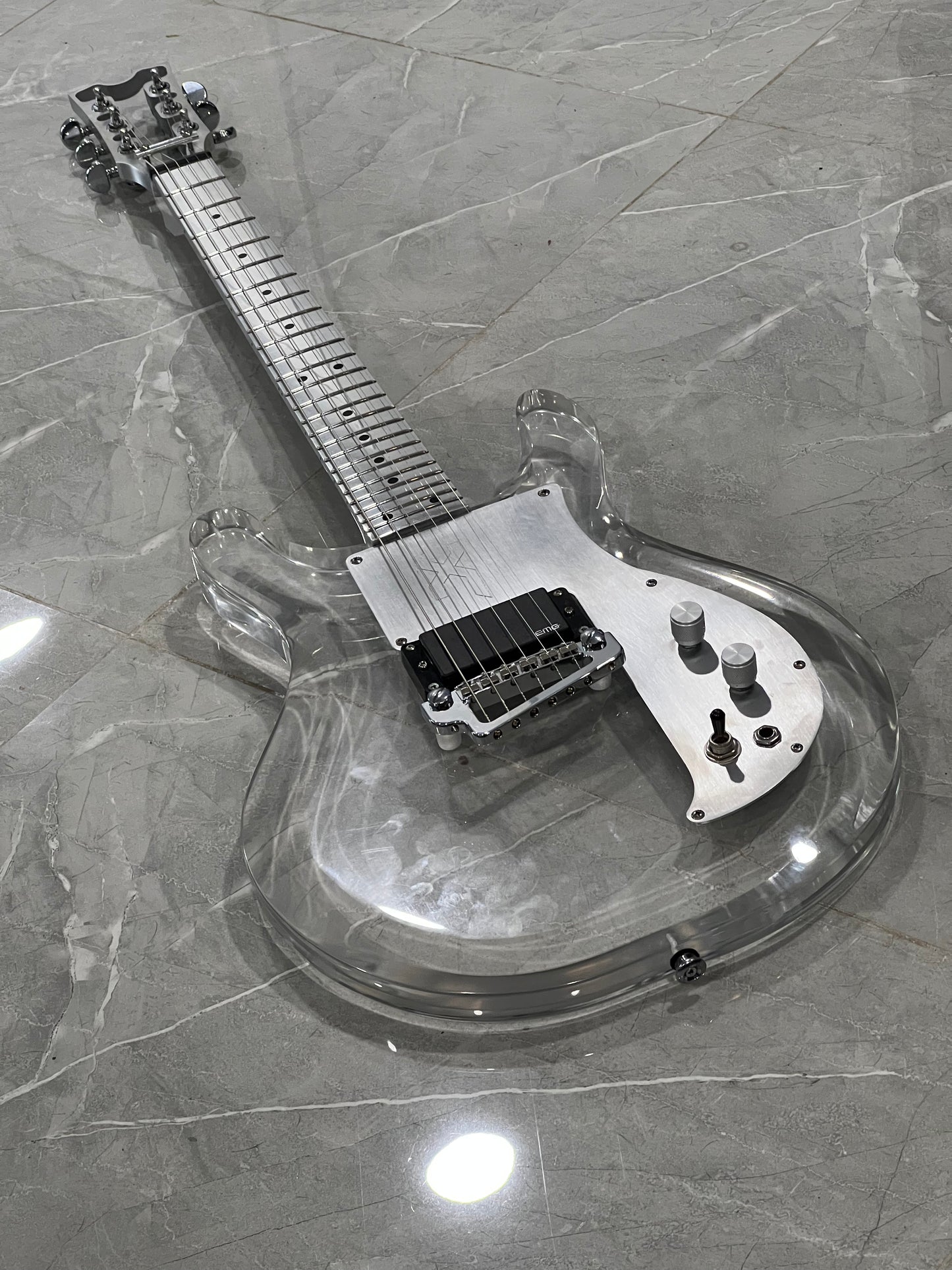 Aluminum Pickguard for Dan Armstrong