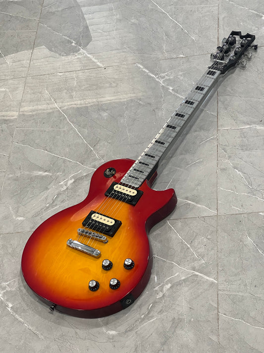 IN STOCK: Epiphone Les Paul w/Hoxey Aluminum Neck - HERITAGE CHERRY SUNBURST