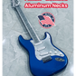 IN-STOCK: Satin Finish-Solid Aluminum Stratocaster® Replacement Neck w/Nickel Frets