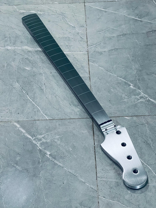Aluminum Precision Bass® & Jazz Bass® Replacement Neck w/9.5" Fretboard Radius-Fretless