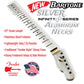 *NEW* Fender® Licensed Aluminum Baritone Neck Silver -Infinity ♾️ Series- Tele® Headstock