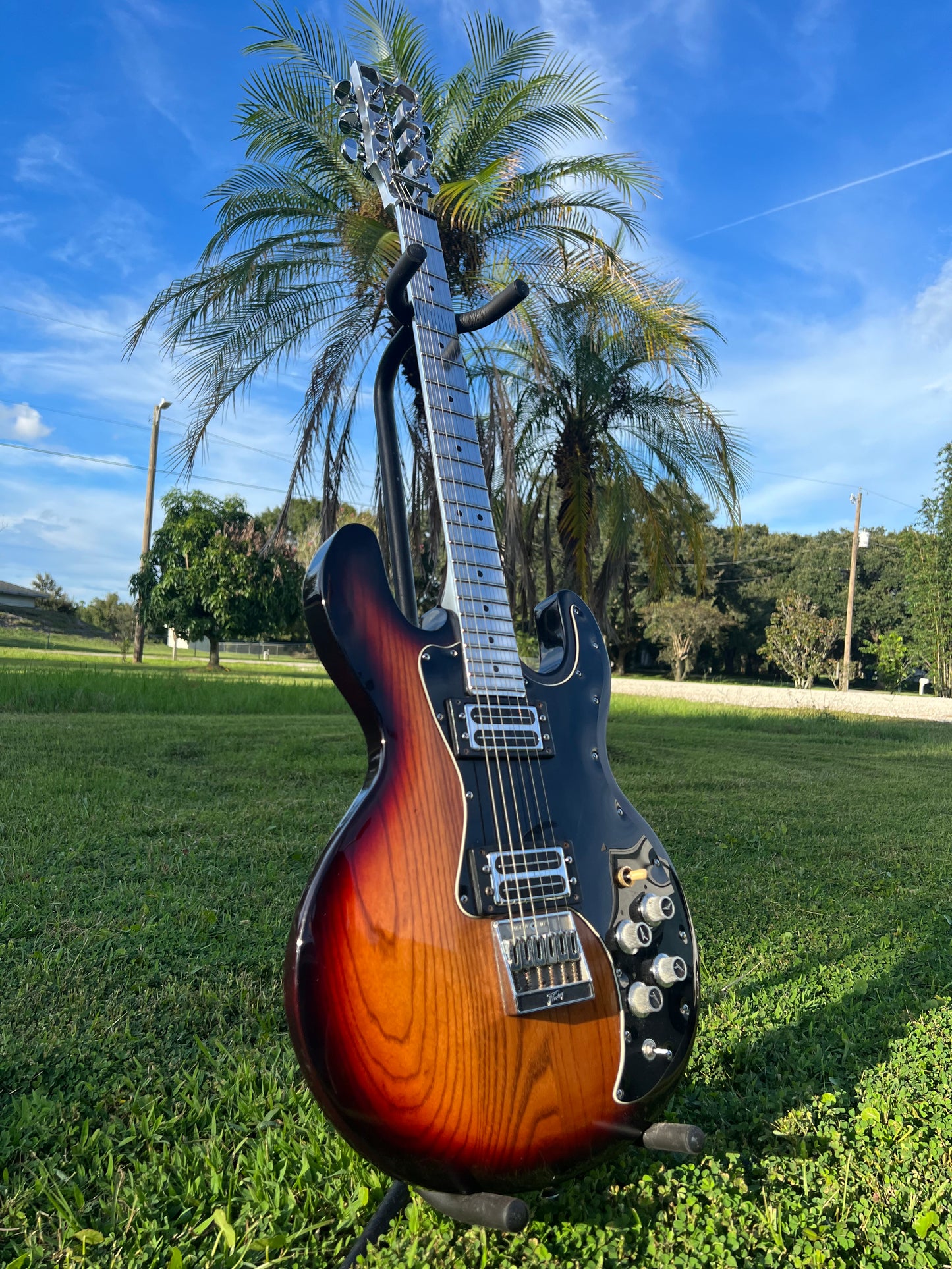 Aluminum Peavey T60 Style Replacement Guitar Neck w/ 12-16" Fretboard Radius