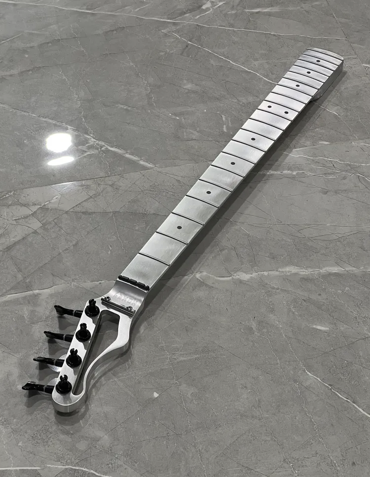 Aluminum Peavey T-40 Style Replacement Bass Neck w/ 9.5" Fretboard Radius