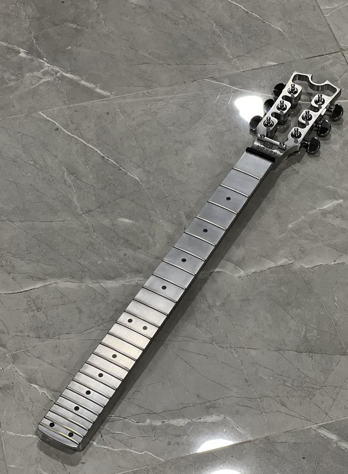 Aluminum Jackson Style Replacement Guitar Neck w/ 12-16" Fretboard Radius
